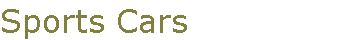 Sports Cars